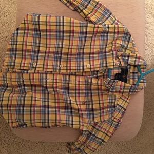 Ralph Lauren Toddler Plaid Long Sleeve